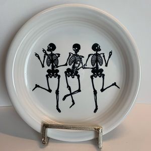 Fiesta trio skeletons appetizer plate